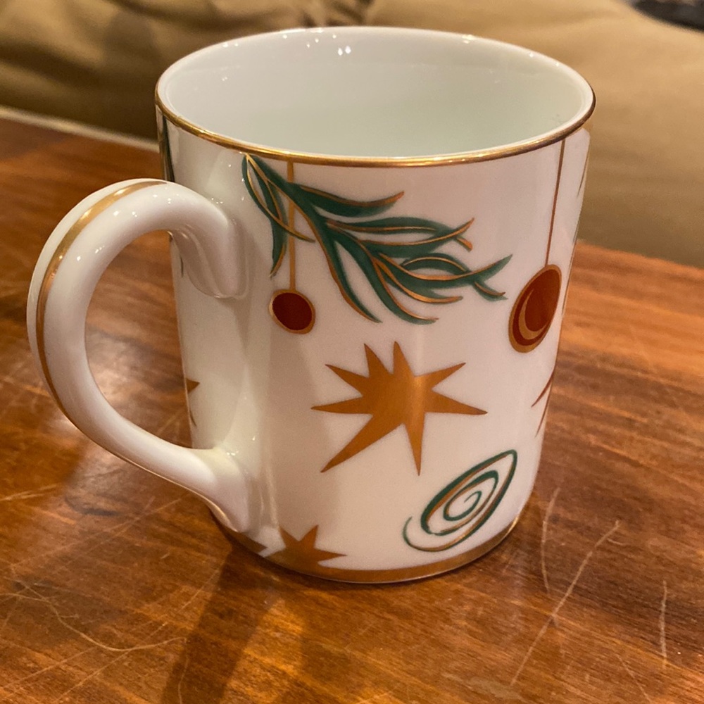 RARE!! New!Tiffany & Co. Cup Mug 1997 Ornaments Pattern Vintage Christma… - Picture 6 of 10